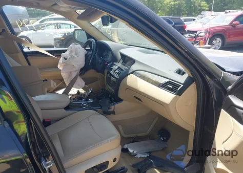 2013 BMW X3 xDrive28I z USA, uszkodzony, nr VIN 5UXWX9C54D0D06904